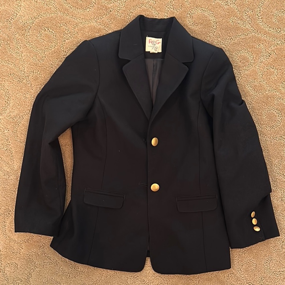 Lands' End Kids Black Blazer